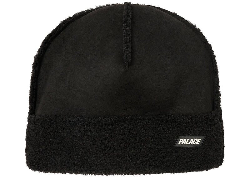 Palace Shearling Beanie Black