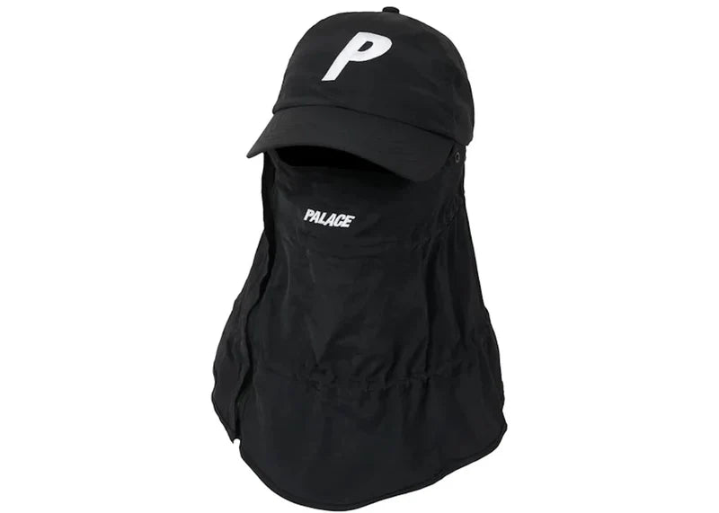 Palace Shell Facemask P 6-Panel Black