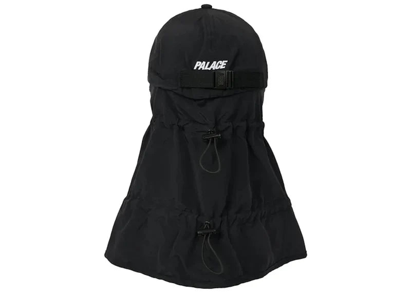 Palace Shell Facemask P 6-Panel Black