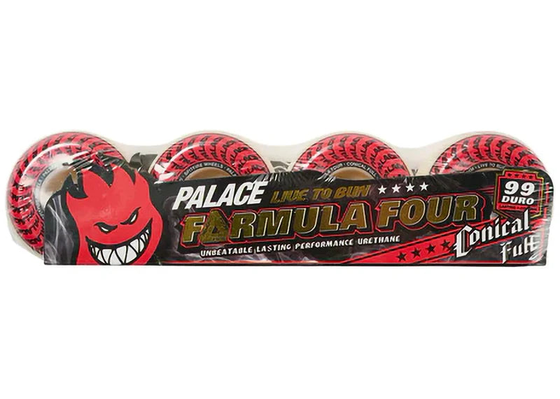Palace Spitfire Conical Full Formula Natural 52mm Wheels White/Red