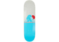 Palace x Beams Plus Skateboard Deck Blue/White