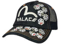Palace x Evisu Dice Mesh Trucker Raw