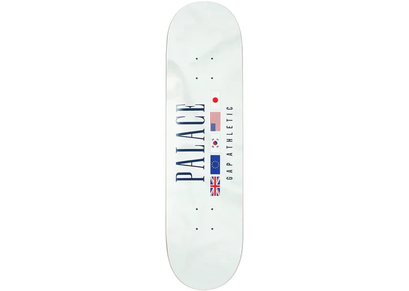 Palace x Gap Skateboard Deck White