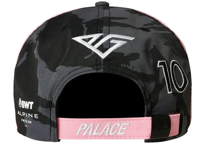 Palace x Kappa New Era For Alpine 9Fifty Curved Brim Pit Gasly Cap Night Desert Camo
