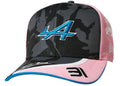 Palace x Kappa New Era For Alpine 9Fifty Curved Brim Pit Ocon Cap Night Desert Camo
