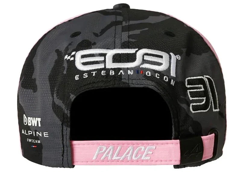 Palace x Kappa New Era For Alpine 9Fifty Curved Brim Pit Ocon Cap Night Desert Camo
