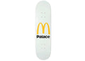 Palace x McDonald's Logo Skateboard Deck White