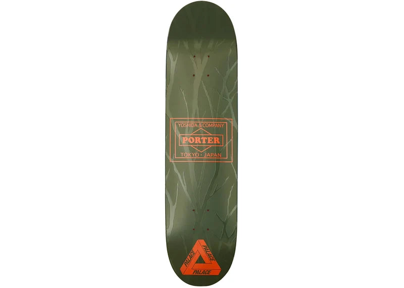 Palace x Porter 8.375 Skateboard Deck Olive