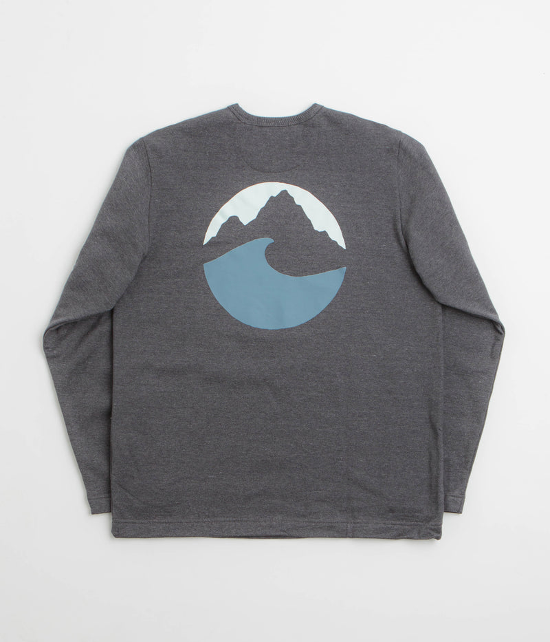 Patagonia Applied Imagination Wildrise Crewneck Sweatshirt in Ink Black