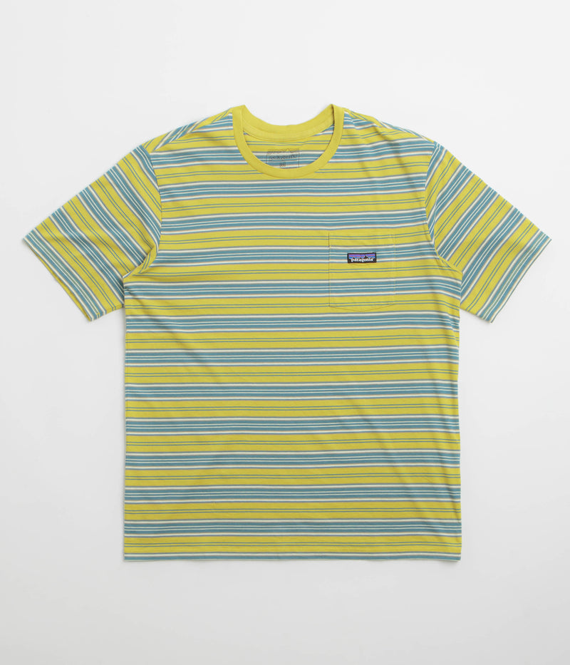Patagonia Daily Pocket T-Shirt in Summer Camp: Bundle Green