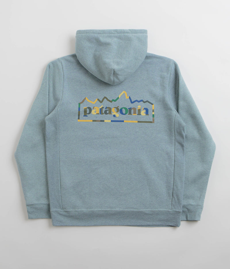 Patagonia Unity Fitz Uprisal Hoodie in Thermal Blue