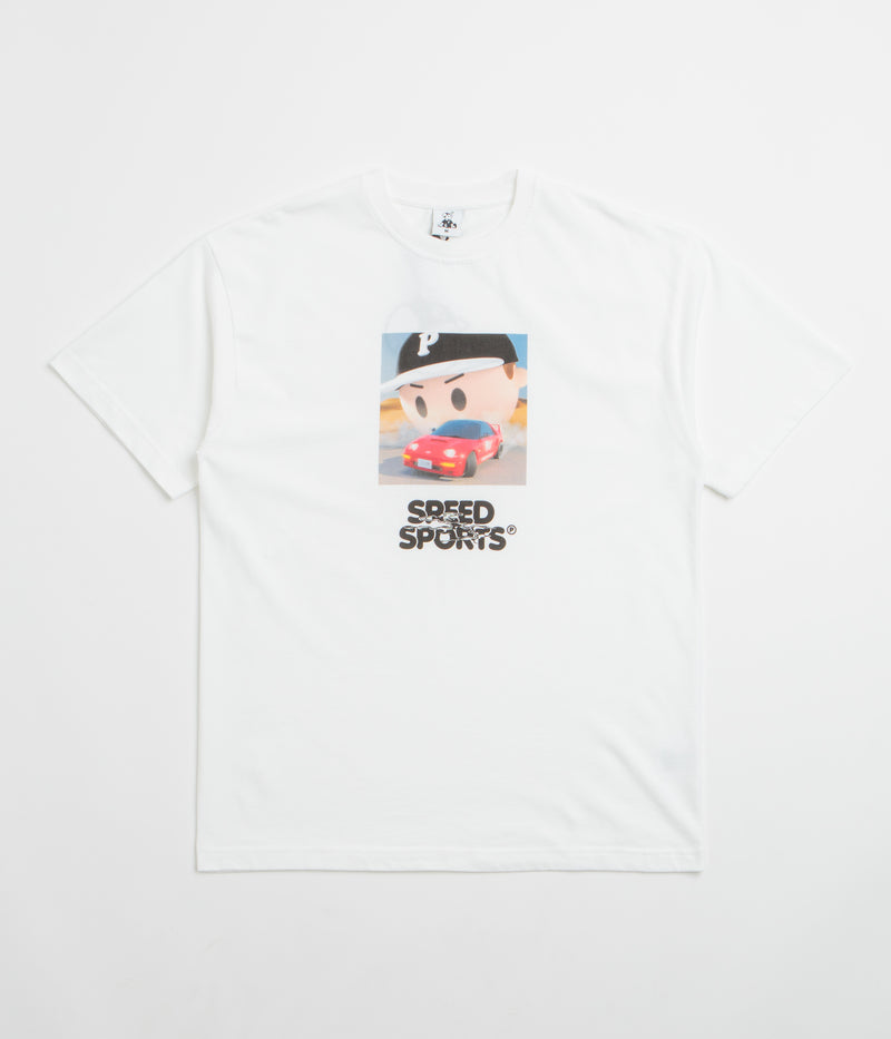 Pawa Speed Sports Desert Drift T-Shirt in White