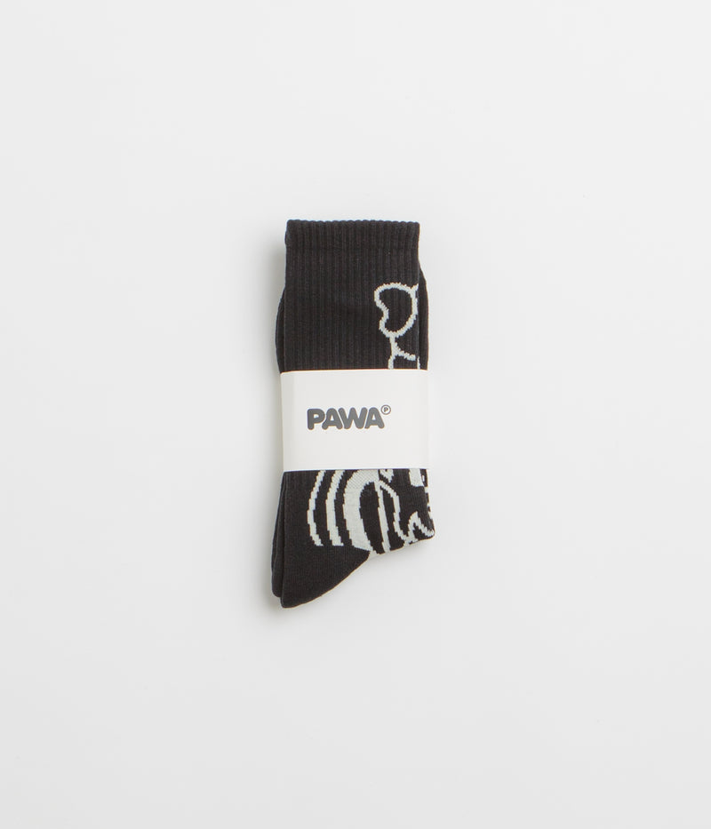 Pawa Speed Sports Doggo Socks in Black