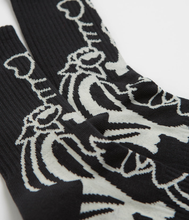 Pawa Speed Sports Doggo Socks in Black