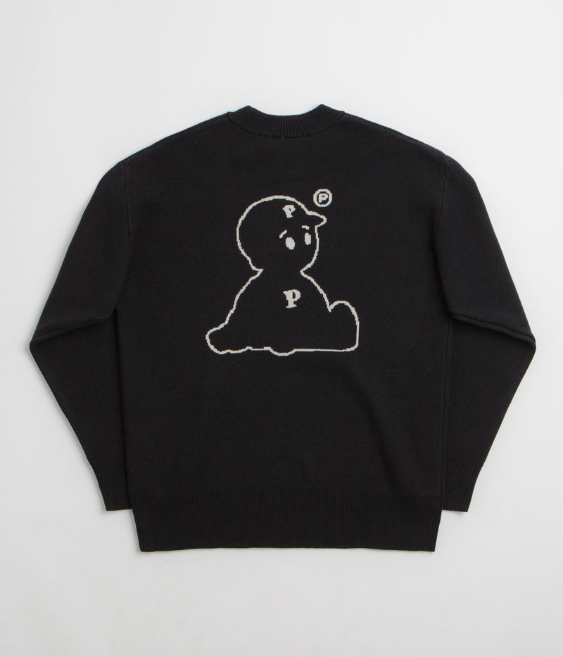 Pawa Speed Sports OG Boy Knit Sweatshirt in Black