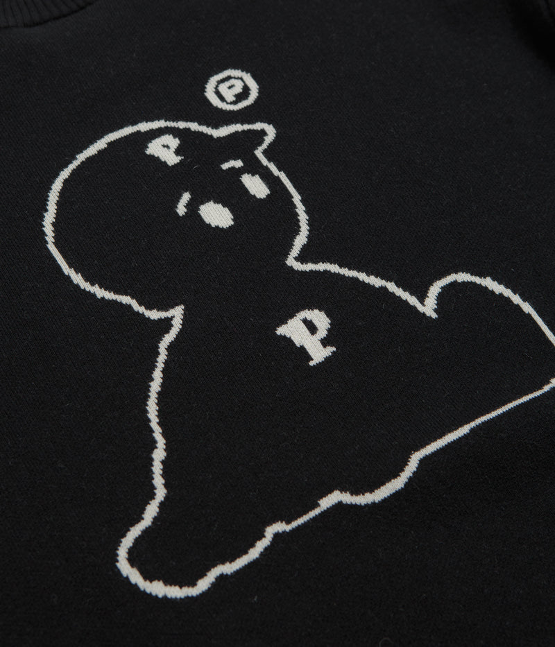 Pawa Speed Sports OG Boy Knit Sweatshirt in Black