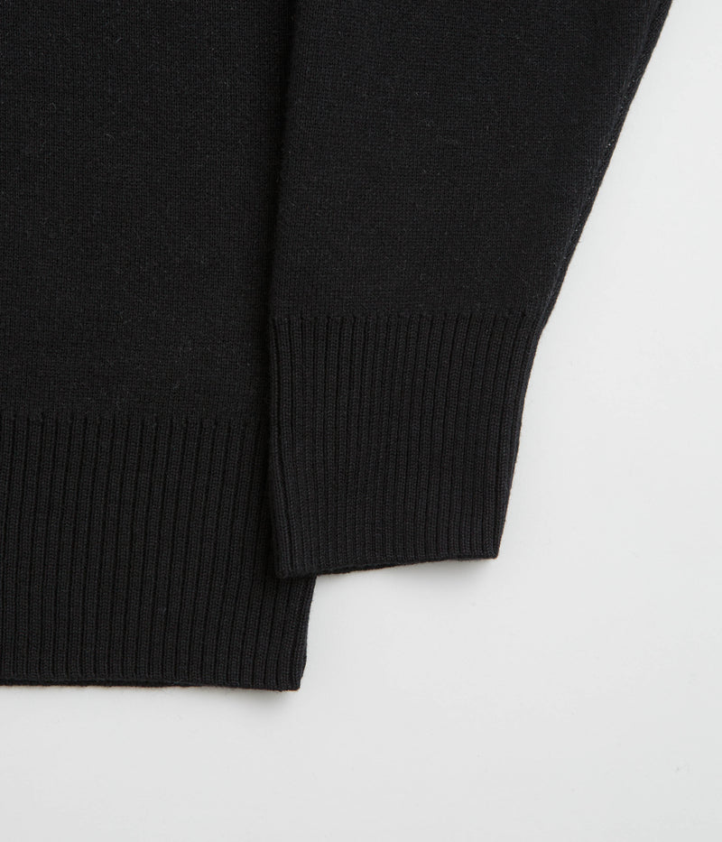 Pawa Speed Sports OG Boy Knit Sweatshirt in Black