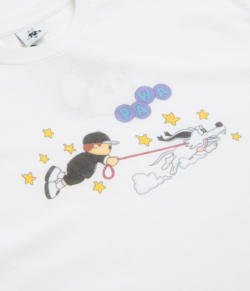 Pawa Speed Sports Walkies T-Shirt in White