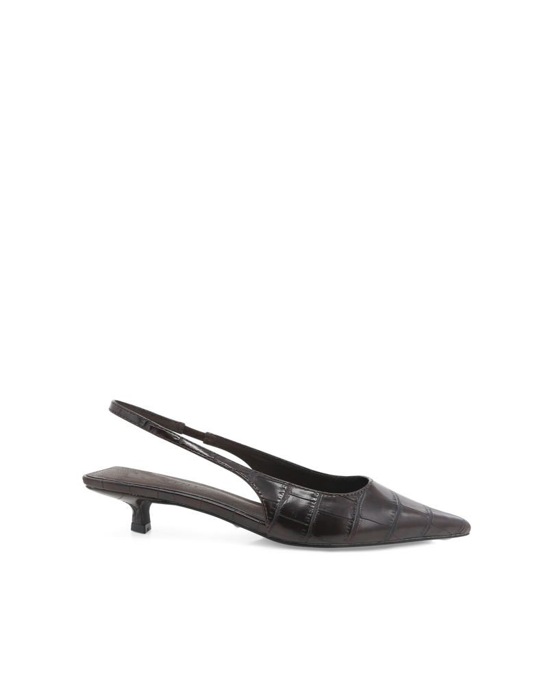 PEM - CHOCOLATE CROC-PUMPS-Billini-Billini