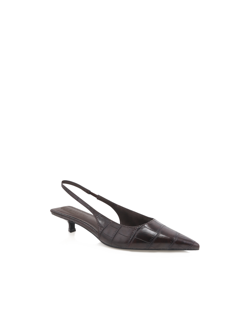 PEM - CHOCOLATE CROC-PUMPS-Billini-Billini