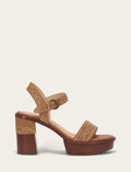 Pipa Woodstock Sandal - Almond - Outside