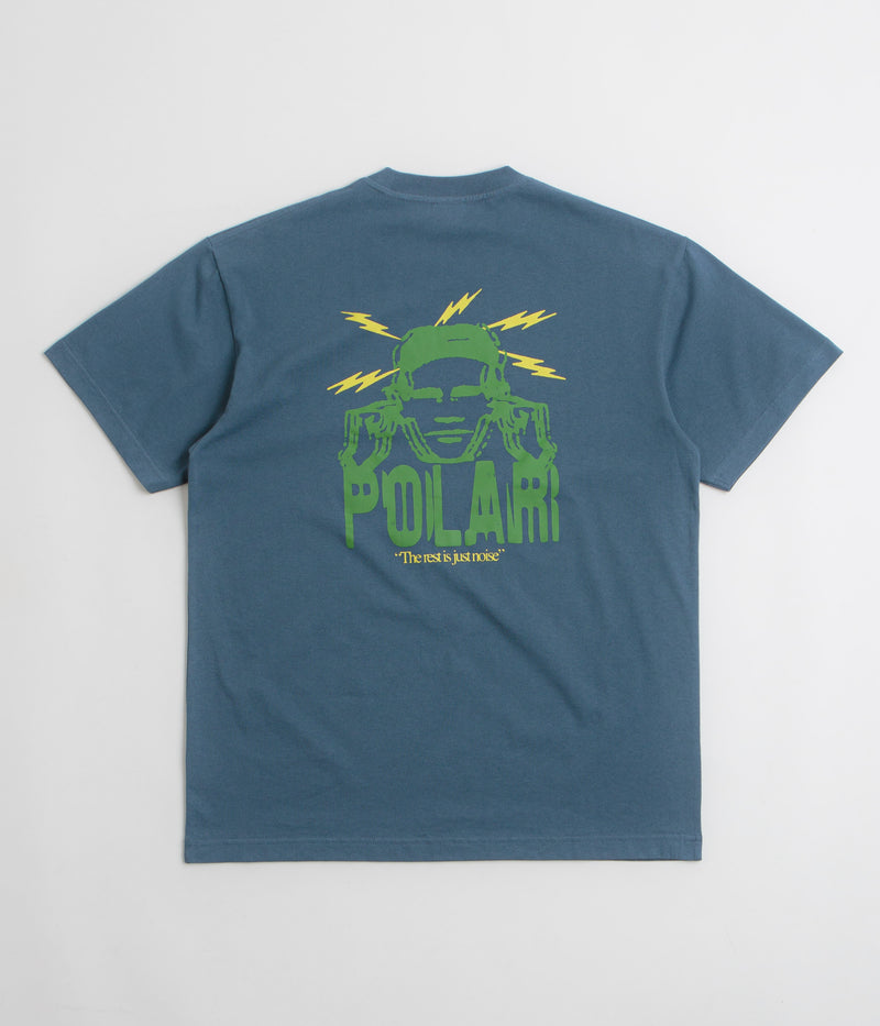 Polar Noise T-Shirt in Grey Blue