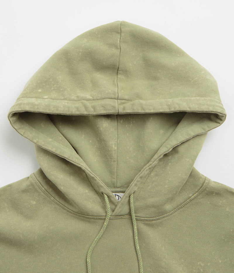 Polar Surf Logo Acid Frank Hoodie in Light Green