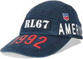 Polo Ralph Lauren Indigo Stadium Long Bill Cap Ridge Wash
