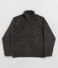 Pop Trading Company Arch 1/2 Zip Fleece Sweatshirt in Charcoal