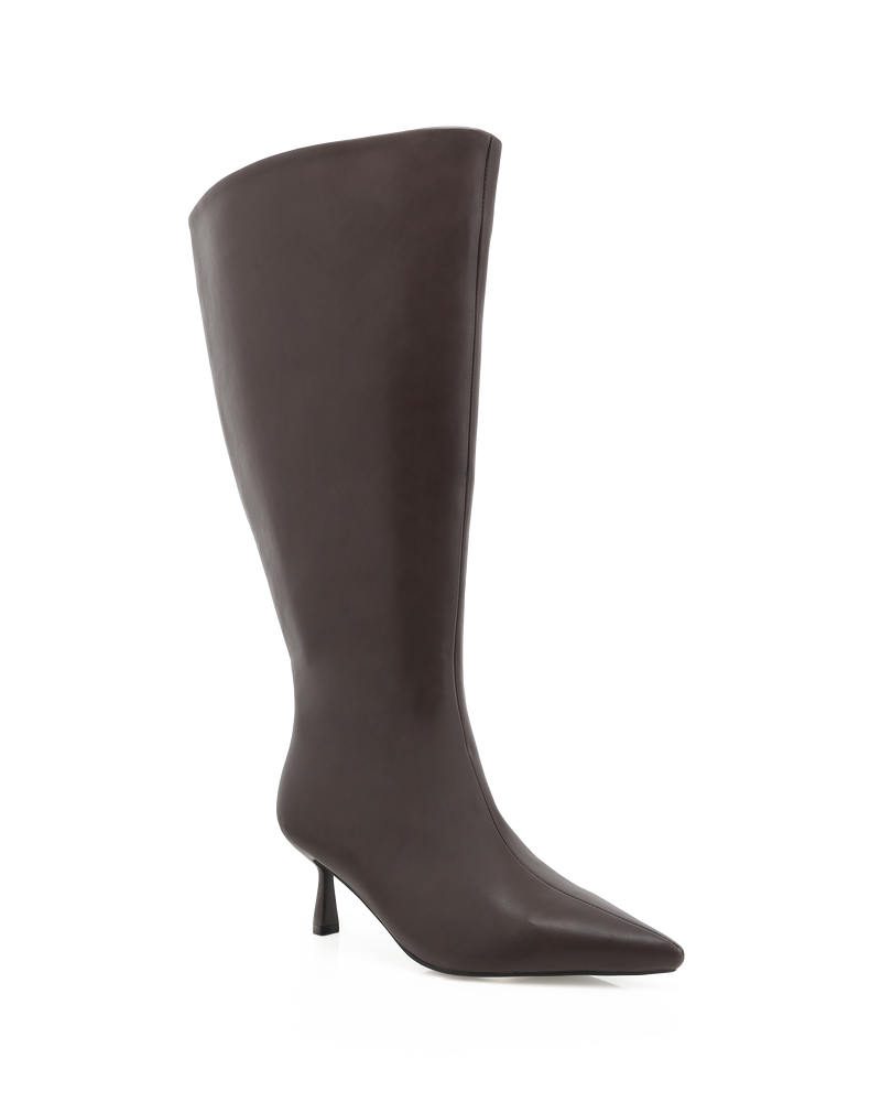 PORTIE EXTENDED CURVE - CHOCOLATE-Boots-Billini-Billini