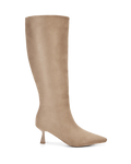 PORTIE EXTENDED CURVE - STONE SUEDE-Boots-Billini-Billini