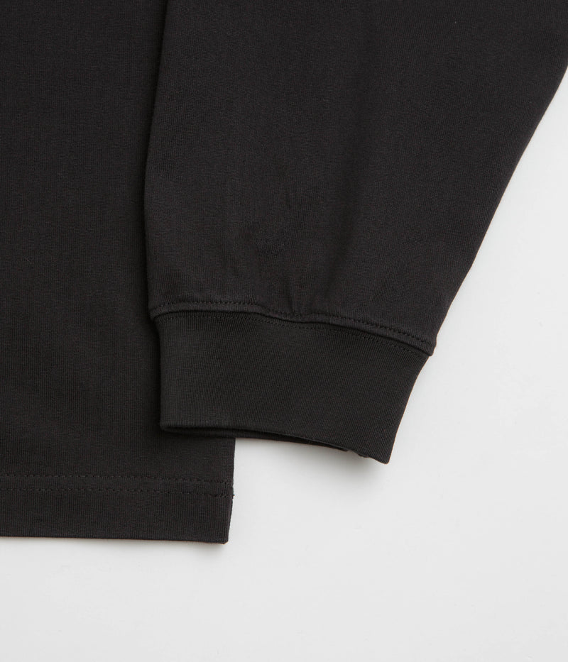 Purple Mountain Observatory Globe Long Sleeve T-Shirt in Black