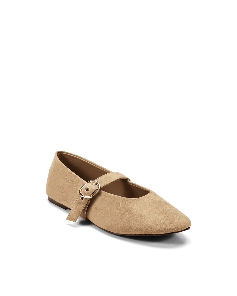 RAPHAEL - STONE SUEDE-Flats-Billini-Billini