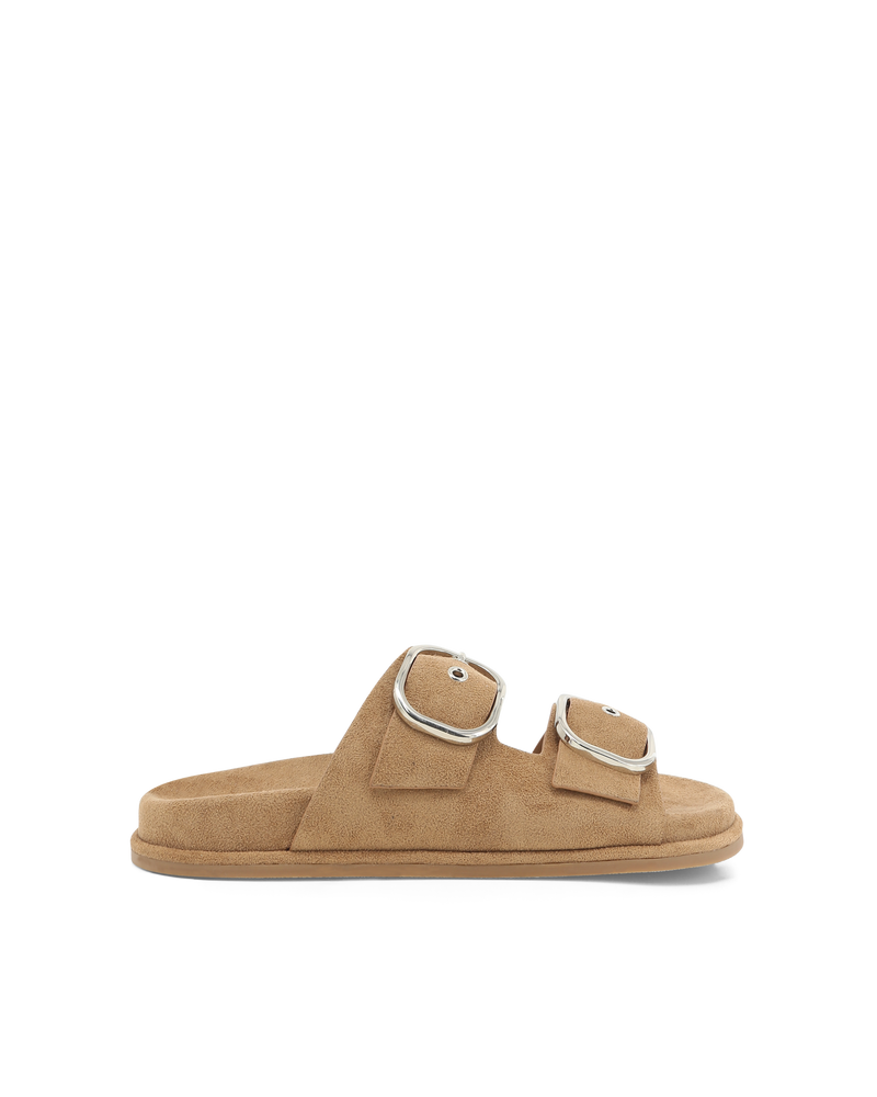 REBECA - CAMEL SUEDE-Sandals-Billini-Billini