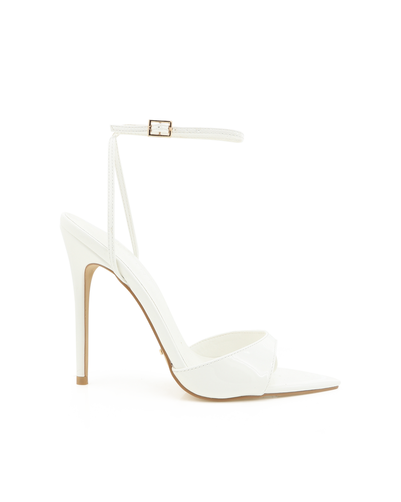 ROYAL - WHITE PATENT-Heels-Billini-Billini