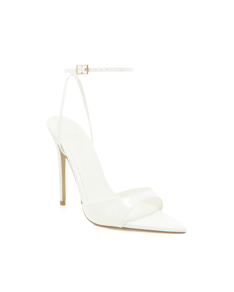 ROYAL - WHITE PATENT-Heels-Billini-Billini