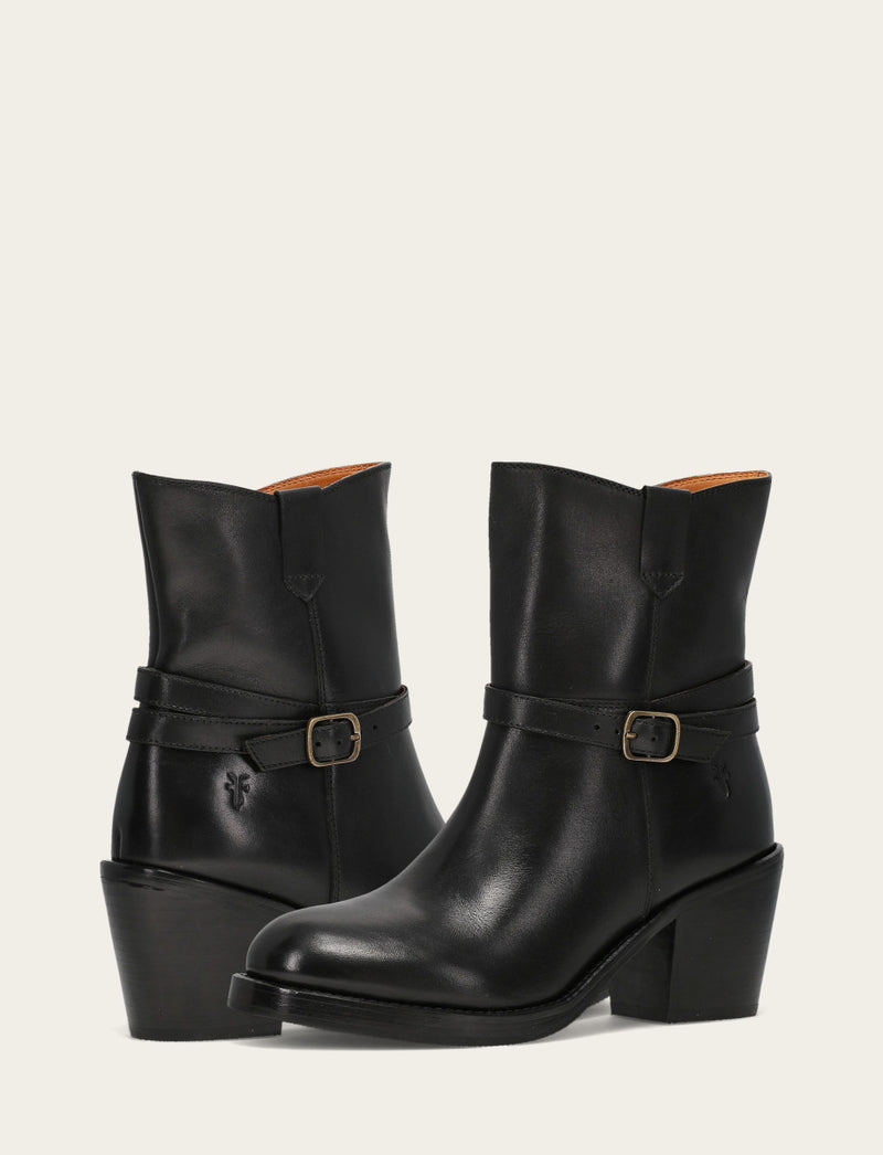 Rylee Belted Inside Zip - Black - Pair