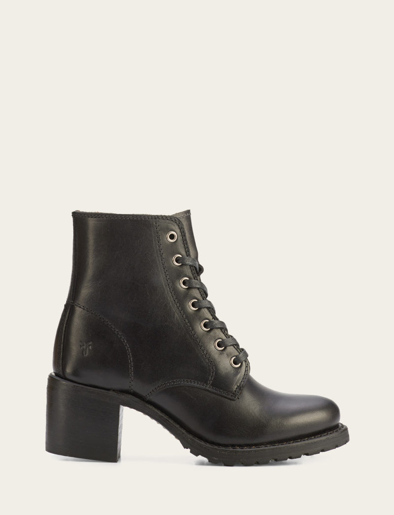 Sabrina 6G Lace Up - Black - Outside