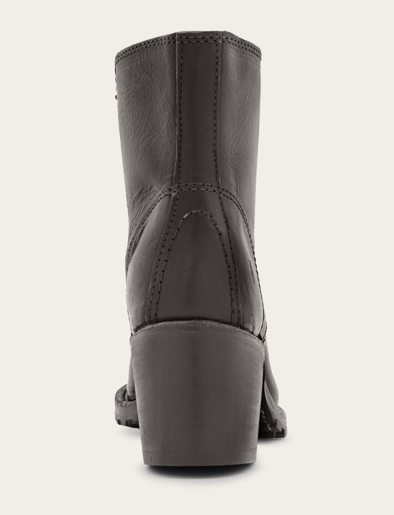 Sabrina 6G Lace Up - Black - Back