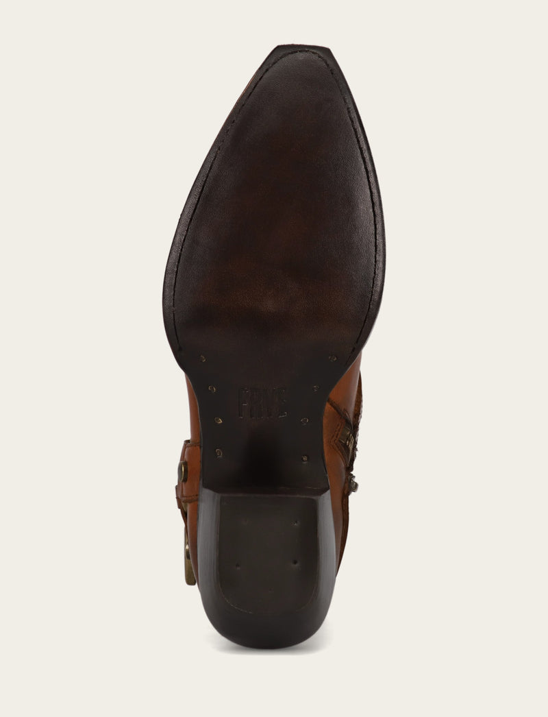 Sacha Multi Strap Bootie - Caramel - Sole