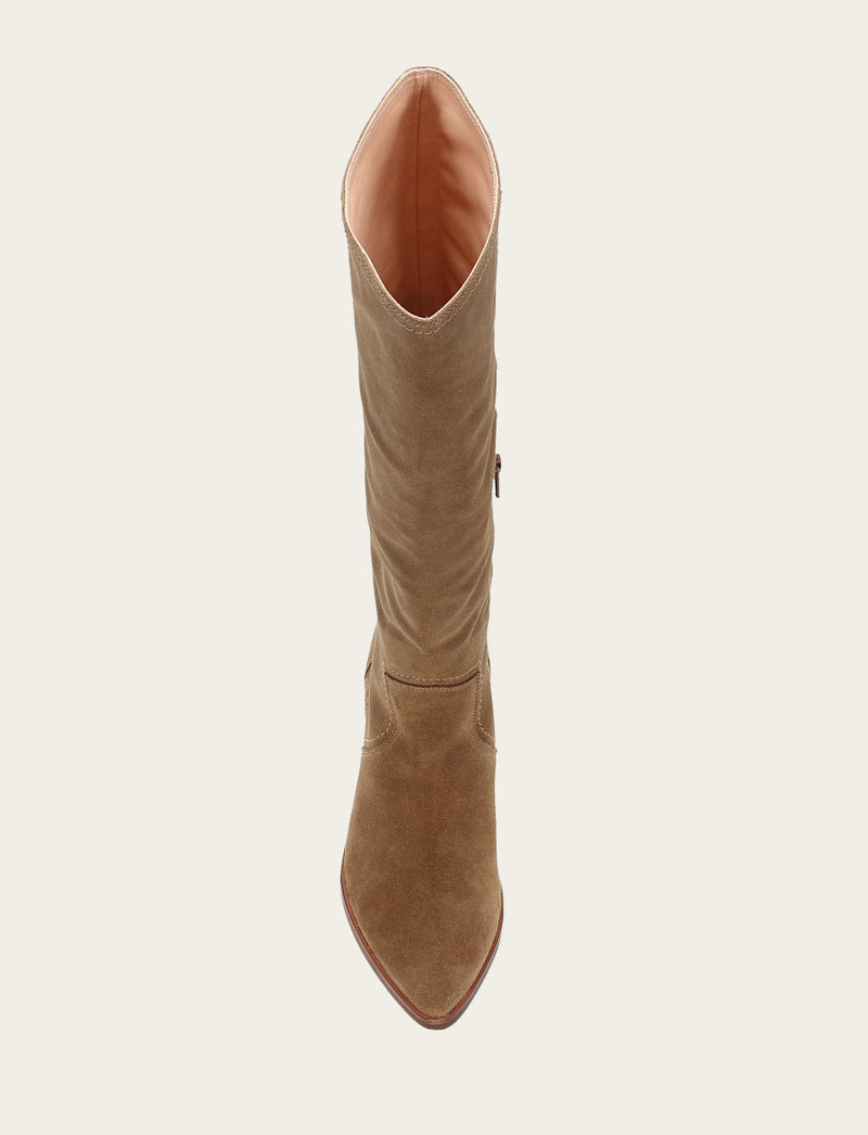 Sadie Softy Tall Wc - Almond - Top Down