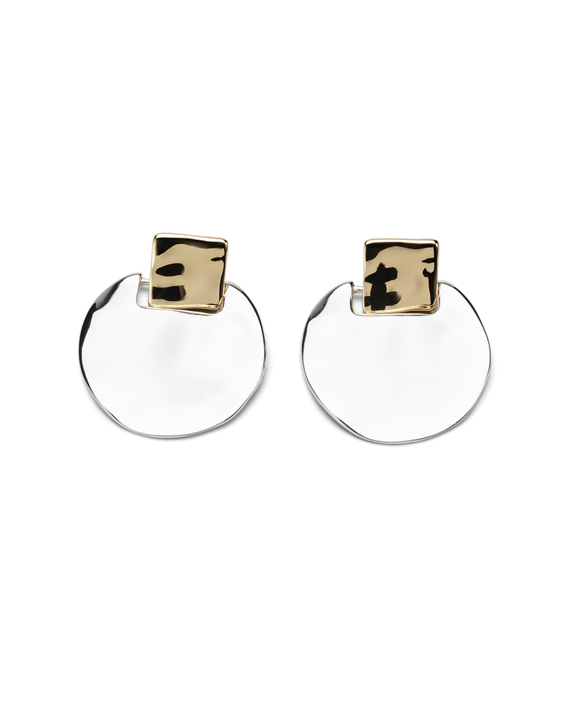 SANDRA EARRINGS - GOLD-SILVER-JEWELLERY-Billini-Billini