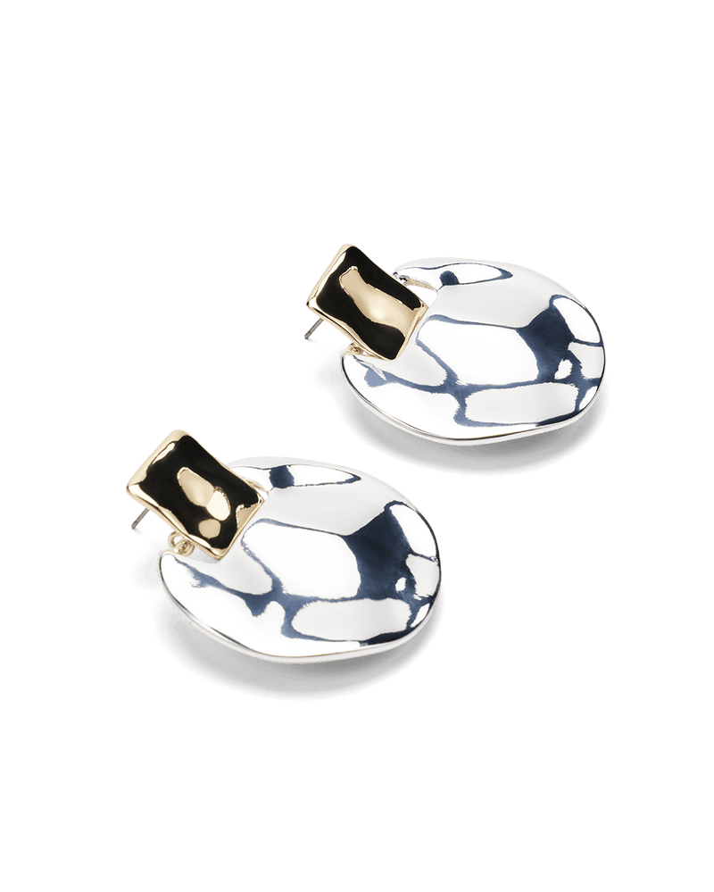SANDRA EARRINGS - GOLD-SILVER-JEWELLERY-Billini-Billini