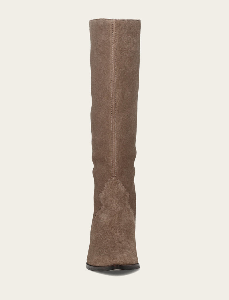 Sara Slouchy - Dark Taupe - Front