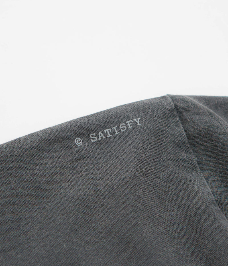 Satisfy MothTech Graphic T-Shirt in Aged Black