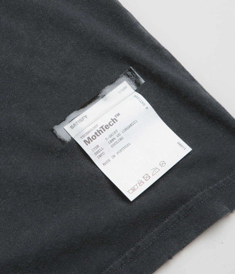 Satisfy MothTech Trail Master T-Shirt in Aged Black