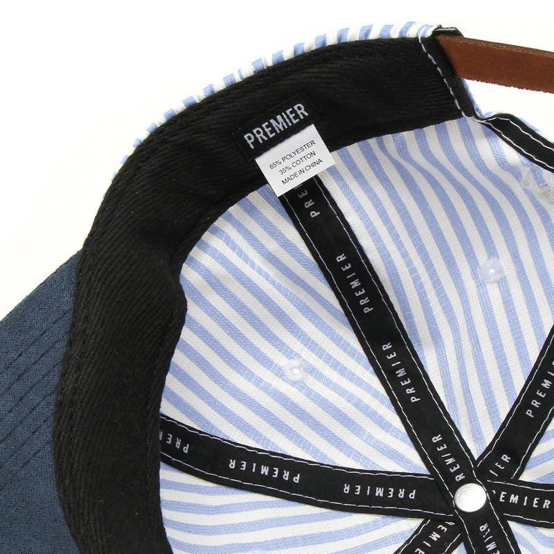 Premier Seersucker Team Hat Blue
