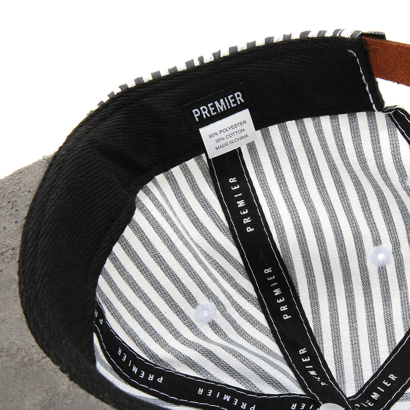 Premier Seersucker Team Hat Grey