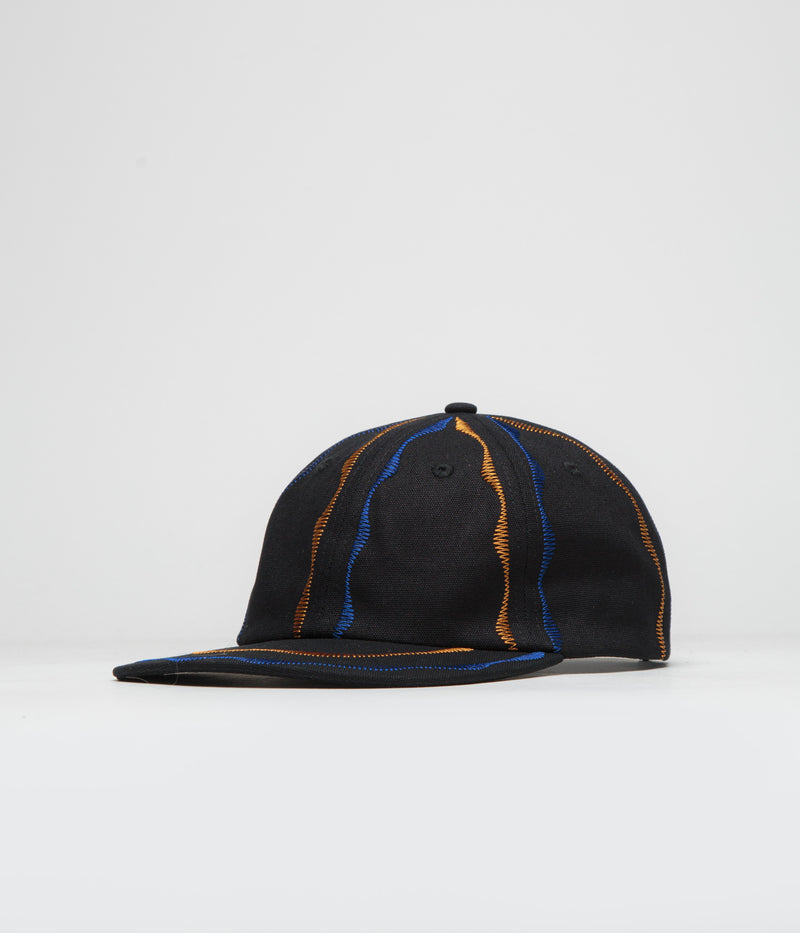 Sexhippies Welders Stitch Pinwheel Cap in Black