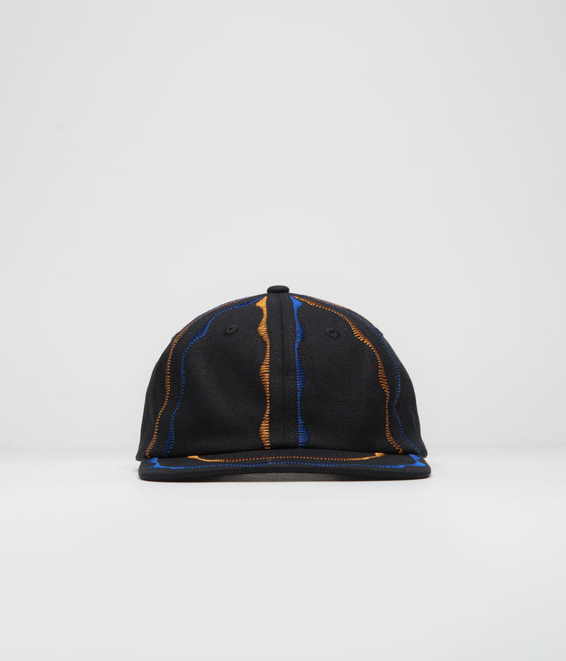 Sexhippies Welders Stitch Pinwheel Cap in Black